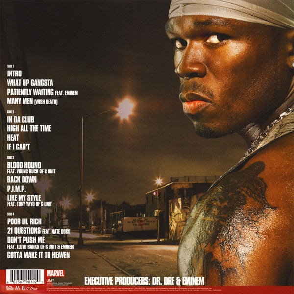 50 Cent : Get Rich Or Die Tryin' (2xLP, Album, RE, Red)