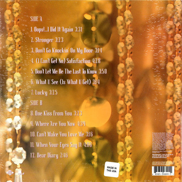 Britney Spears : Oops!...I Did It Again (LP, Album, Ltd, RE, Pur)