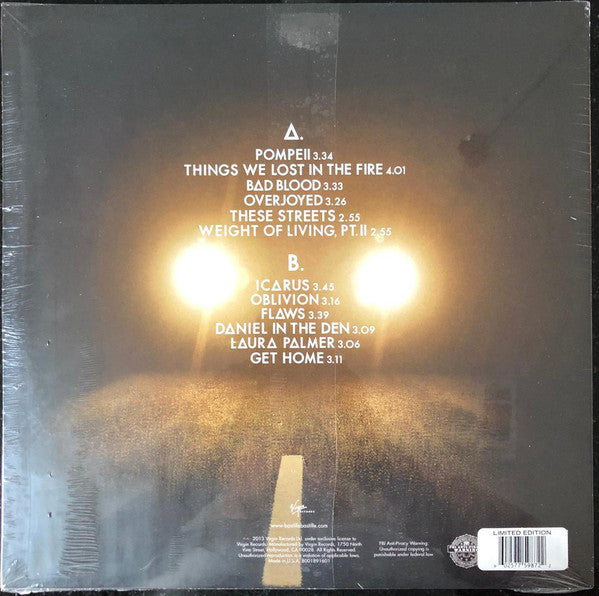 Bastille (4) : Bad Blood (LP, Album, Ltd, RE, Red)
