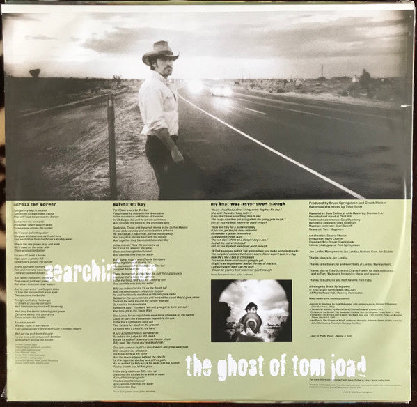 Bruce Springsteen : The Ghost Of Tom Joad (LP, Album)