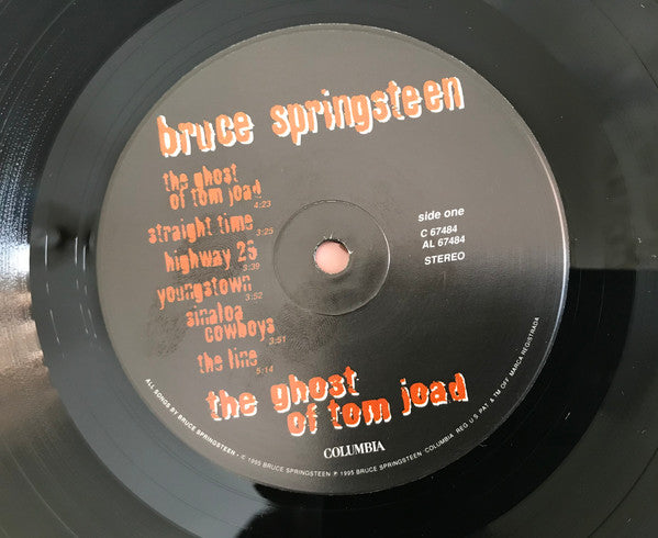 Bruce Springsteen : The Ghost Of Tom Joad (LP, Album)