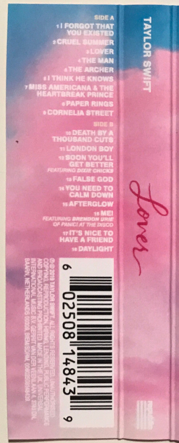 Taylor Swift : Lover (Cass, Album)