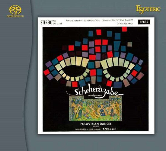 Nikolai Rimsky-Korsakov  =  Nikolai Rimsky-Korsakov  /  Alexander Borodin  =  Alexander Borodin, L'Orchestre De La Suisse Romande  =  L'Orchestre De La Suisse Romande, Ernest Ansermet  =  Ernest Ansermet : Scheherazade / Polovtsian Dances = シェエラザード /  ポロヴェツ人の踊り (SACD, Hybrid, Ltd, RE, RM)
