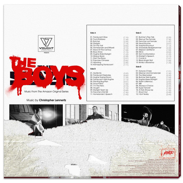 Christopher Lennertz : The Boys (Music From The Amazon Original Series) (2xLP, Album, Blu)