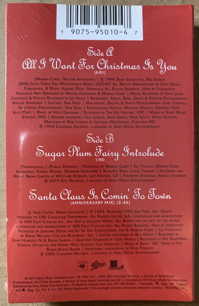 Mariah Carey : All I Want For Christmas Is You (Cass, Single, Ltd, Opa)