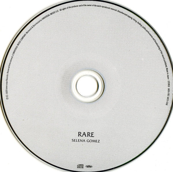 Selena Gomez : Rare (CD, Album + DVD-V, NTSC + Ltd)