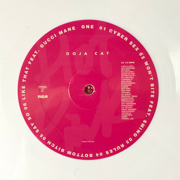 Doja Cat : Hot Pink (LP, Album, Ltd, Whi)