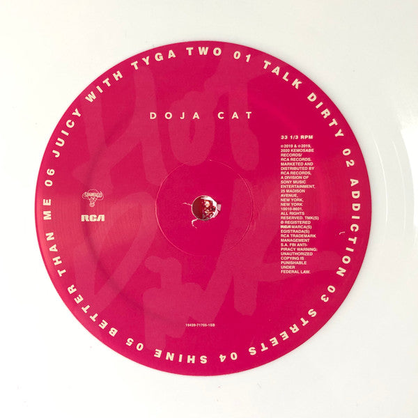 Doja Cat : Hot Pink (LP, Album, Ltd, Whi)