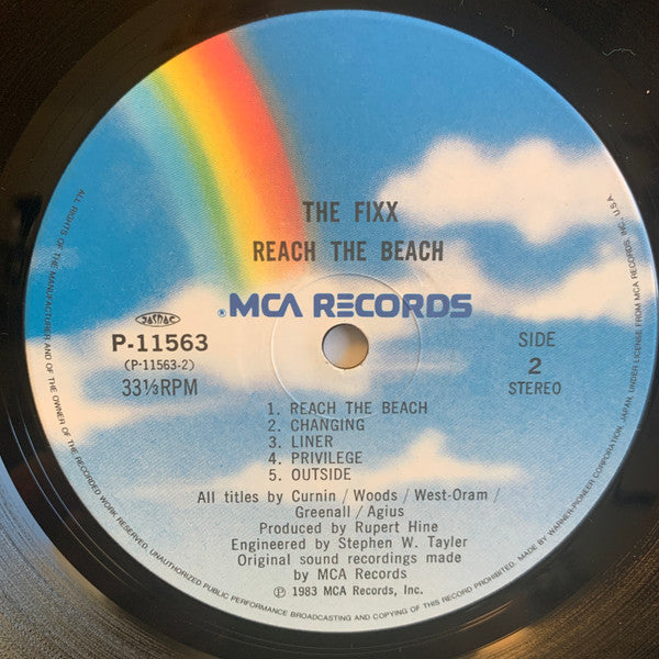 The Fixx : Reach The Beach (LP, Album, RE)