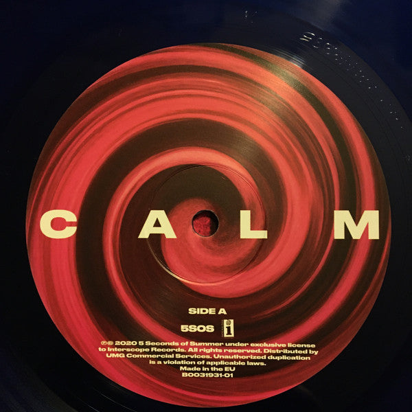 5 Seconds Of Summer : Calm (LP, Album, Ltd, Blu)