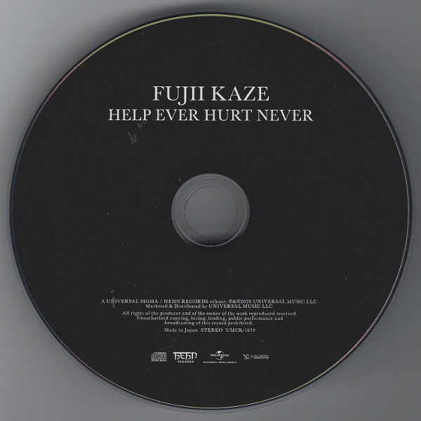 藤井風 : Help Ever Hurt Never (CD, Album)