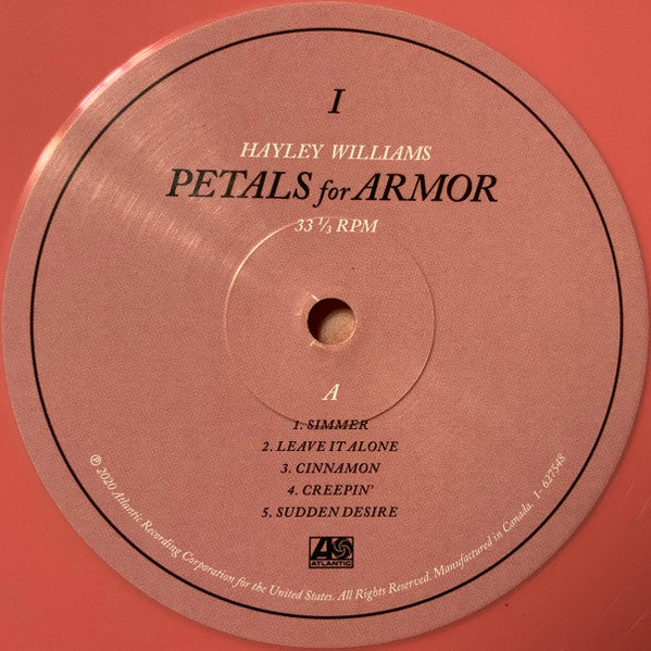 Hayley Williams : Petals For Armor (LP + LP, S/Sided + Album, Ltd, Pin)
