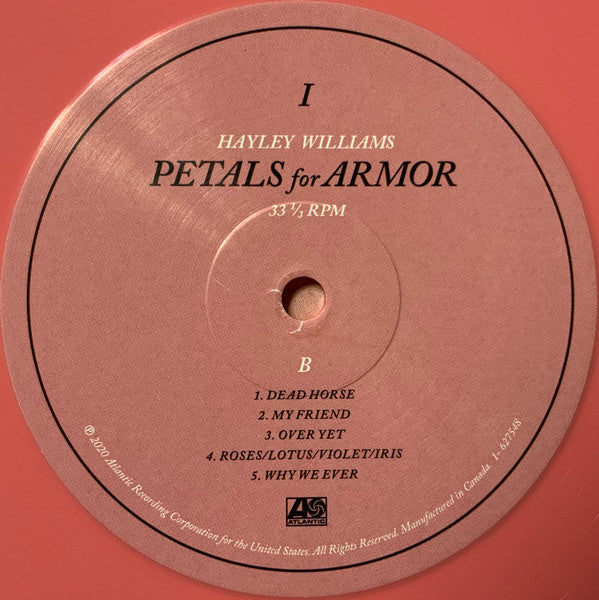 Hayley Williams : Petals For Armor (LP + LP, S/Sided + Album, Ltd, Pin)
