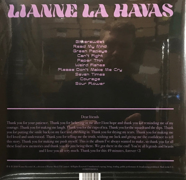 Lianne La Havas : Lianne La Havas (LP, Album)