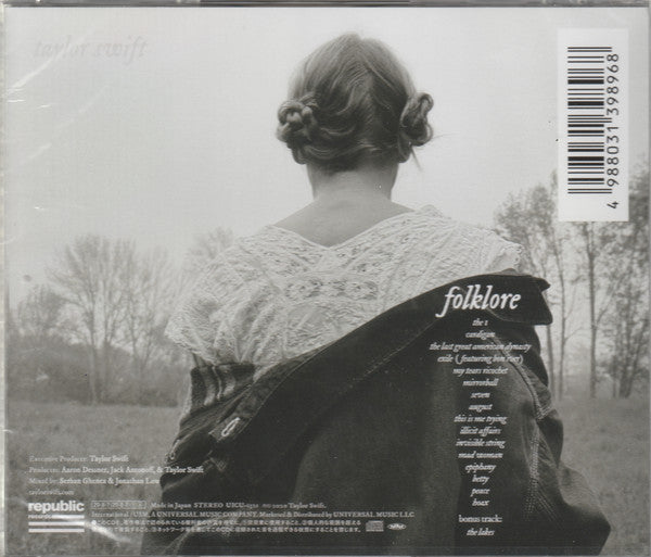 Taylor Swift : Folklore (CD, Album, "In)