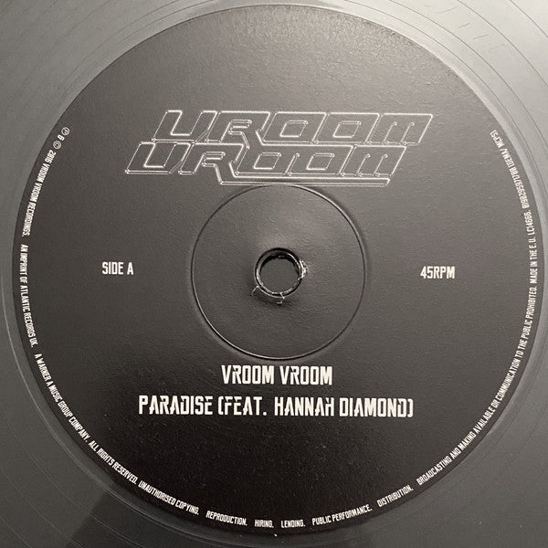 Charli XCX : Vroom Vroom EP (12", EP, RSD, Ltd, RE, Cle)