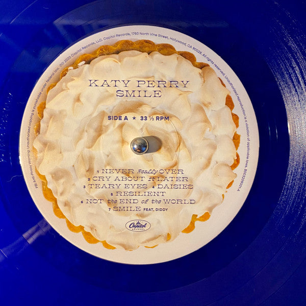 Katy Perry : Smile (LP, Album, Ltd, Blu)