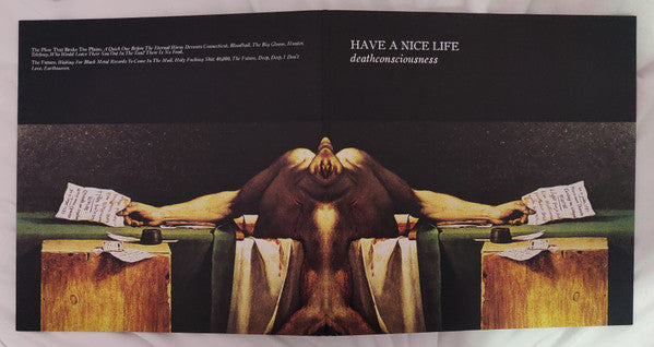 Have A Nice Life : Deathconsciousness (2xLP, Album, Ltd, RE, RP, Pin)