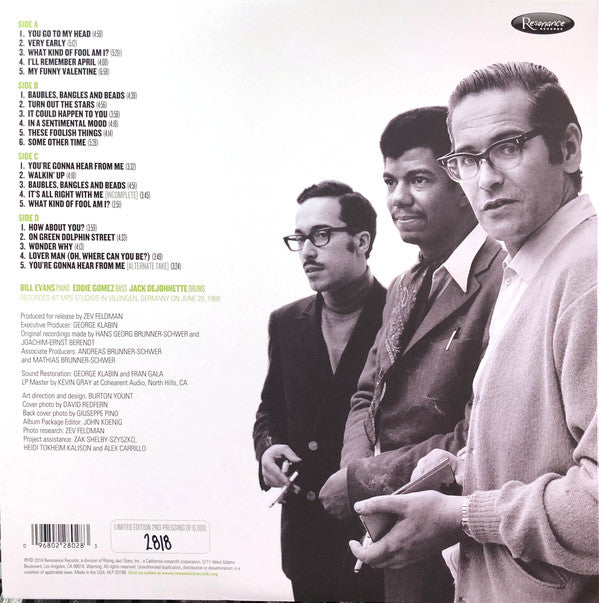 Bill Evans : Some Other Time (The Lost Session From The Black Forest) (2xLP, Album, RSD, Dlx, Ltd, Num, RE, RM, 180)