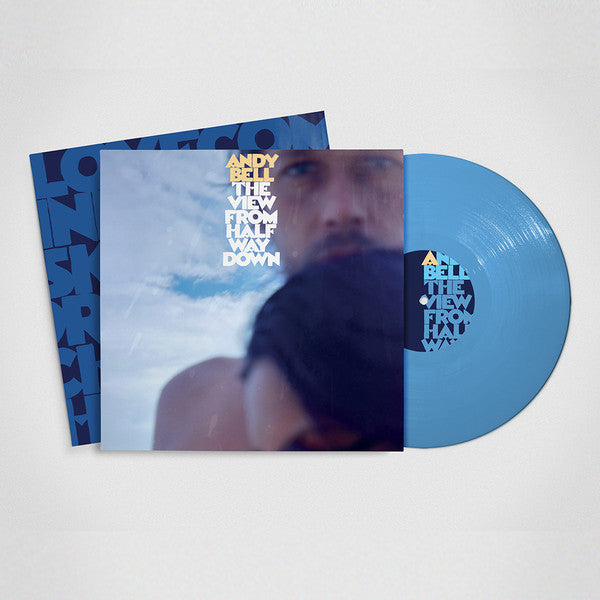 Andy Bell (2) : The View From Halfway Down (LP, Album, Ltd, Blu)