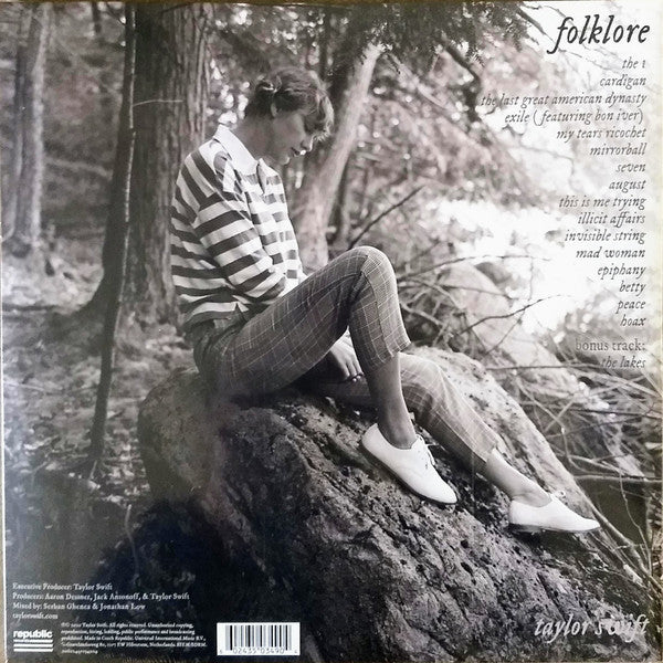 Taylor Swift : Folklore (2xLP, Album, Dlx, Ltd, Gre)