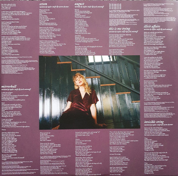 Taylor Swift : Folklore (2xLP, Album, Dlx, Ltd, Gre)
