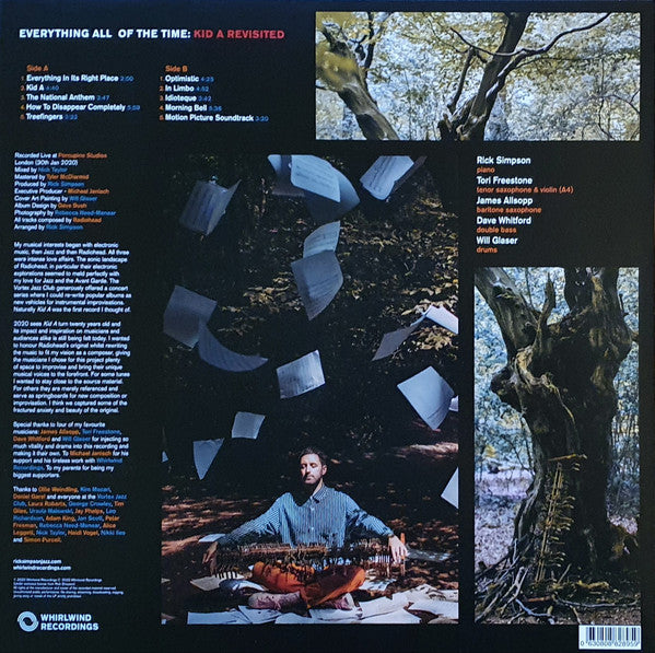 Rick Simpson (6) : Everything All Of The Time: Kid A Revisited  (LP, Album, Ltd, Bla)