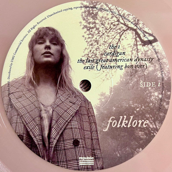 Taylor Swift : Folklore (2xLP, Album, Dlx, Ltd, Pin)