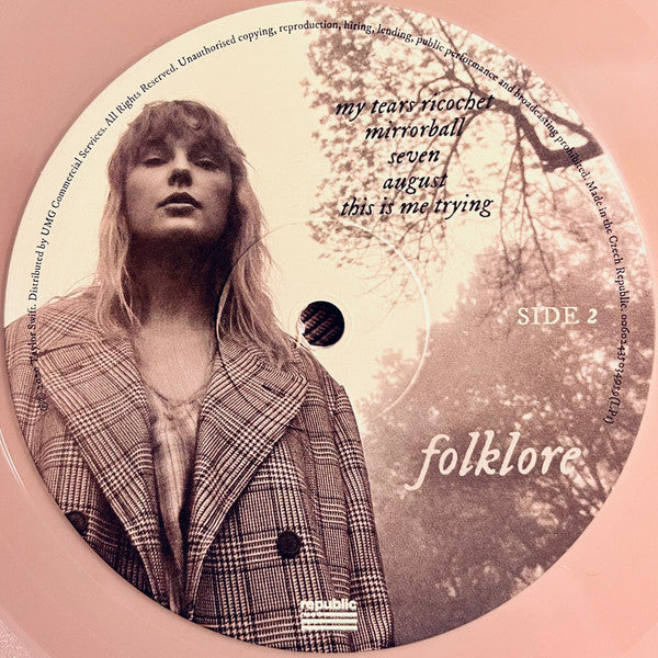 Taylor Swift : Folklore (2xLP, Album, Dlx, Ltd, Pin)