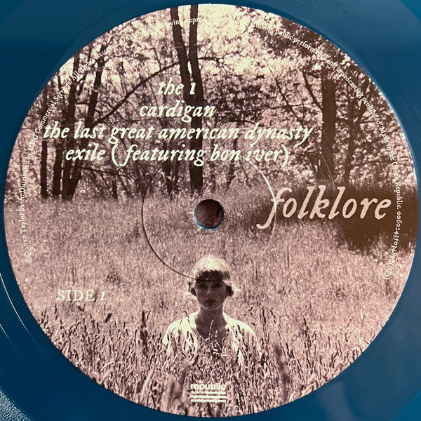 Taylor Swift : Folklore (2xLP, Album, Dlx, Ltd, Blu)