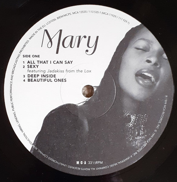 充実の品 J. Mary Buy Blige great a for Online Album) (2xLP, Mary : 洋楽