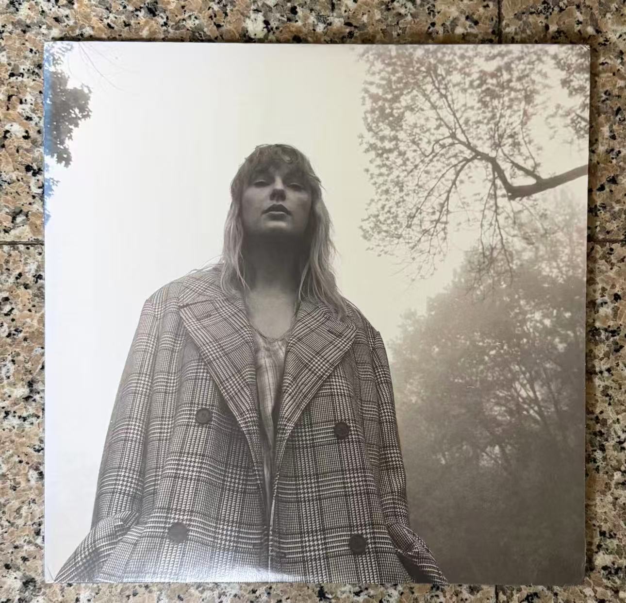 Taylor Swift folklore 8 US French Press Translucent Vinyl Open Box Read Desc