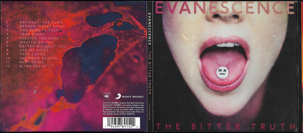 Evanescence : The Bitter Truth (CD, Album, Dig)