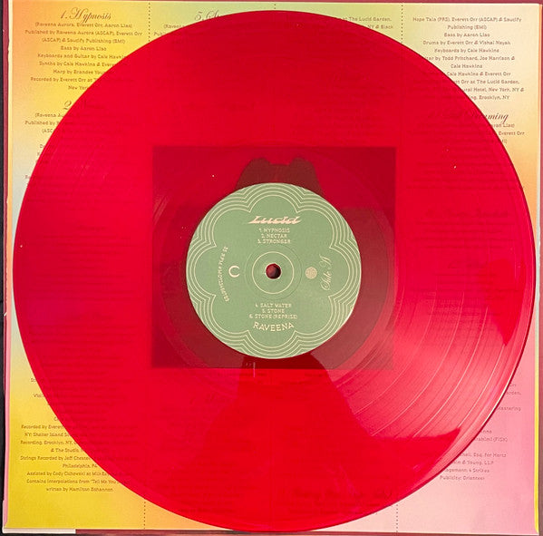Raveena (2) : Lucid (LP, Album, Ltd, RE, Red)