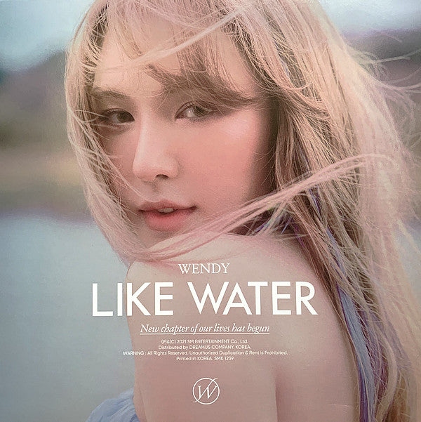 Wendy (54) : Like Water (LP, MiniAlbum, Ltd, Cle)