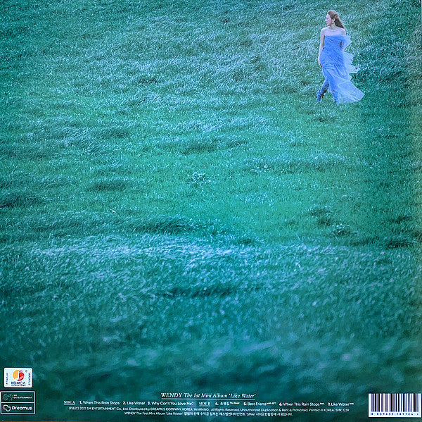 Wendy (54) : Like Water (LP, MiniAlbum, Ltd, Cle)