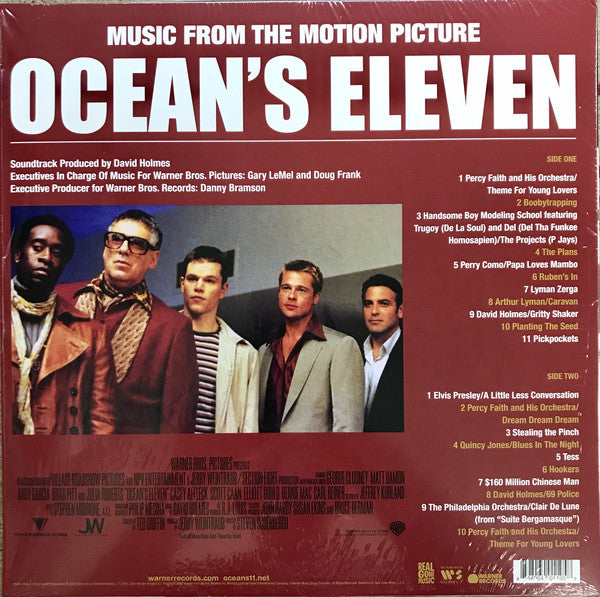 Various : Music From The Motion Picture Ocean's Eleven (LP, RSD, Comp, Ltd, Bla)