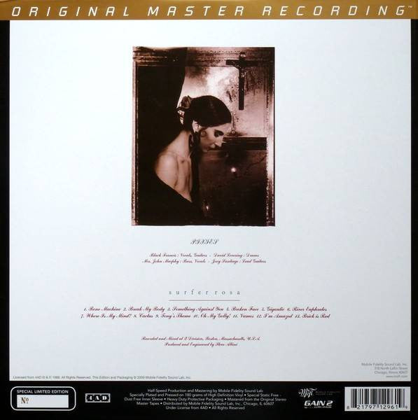 Pixies : Surfer Rosa (LP, Album, Ltd, Num, RE, RM, S/Edition, Gat)