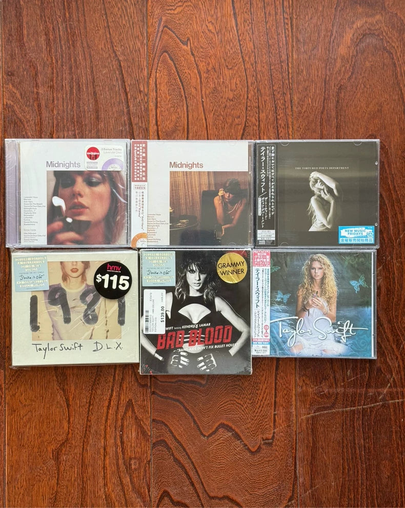 Taylor Swift – HMV & Japanese Edition Sealed 6CD Collector Bundle
