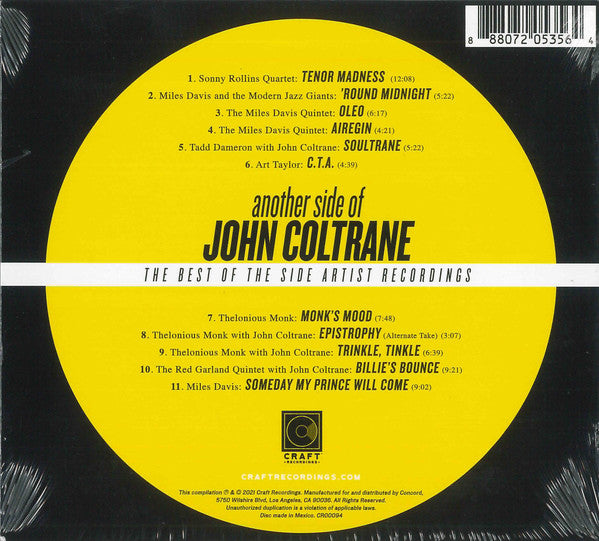 John Coltrane : Another Side Of John Coltrane (CD, Comp)