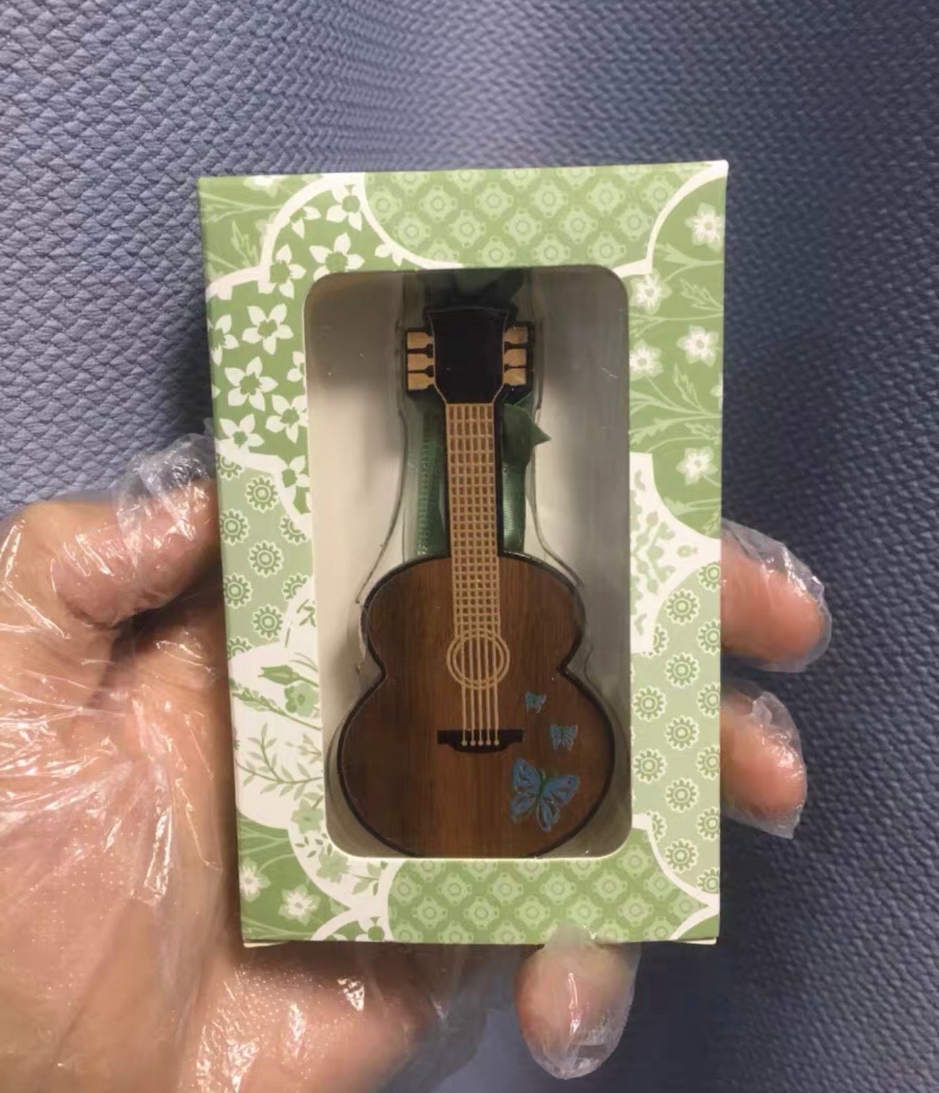 Taylor Swift Debut Self-Titled Wooden Guitar Ornament - Official Store Exclusive - New Sealed