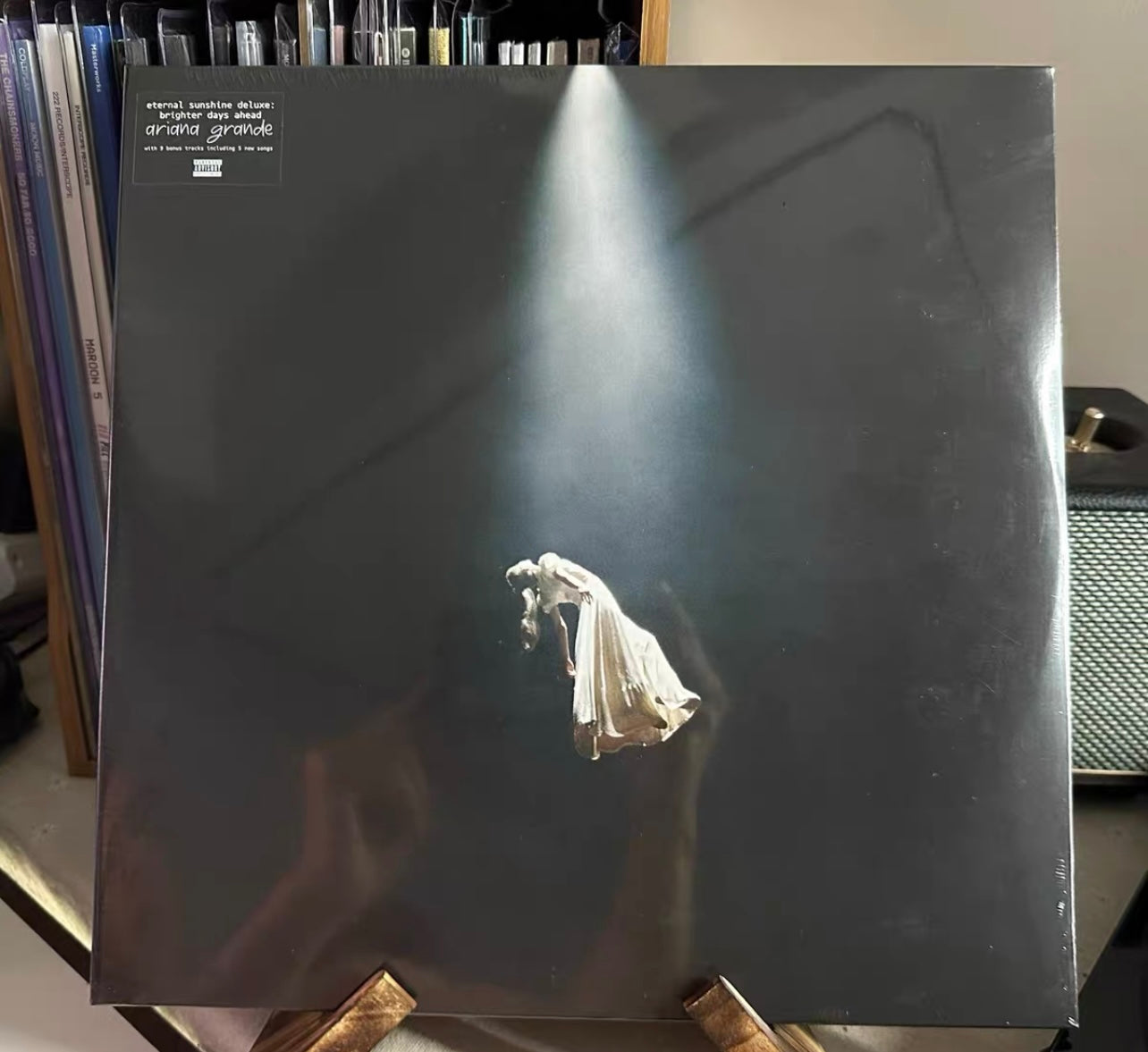 Ariana Grande Eternal Sunshine marble translucent vinyl LP (sealed)