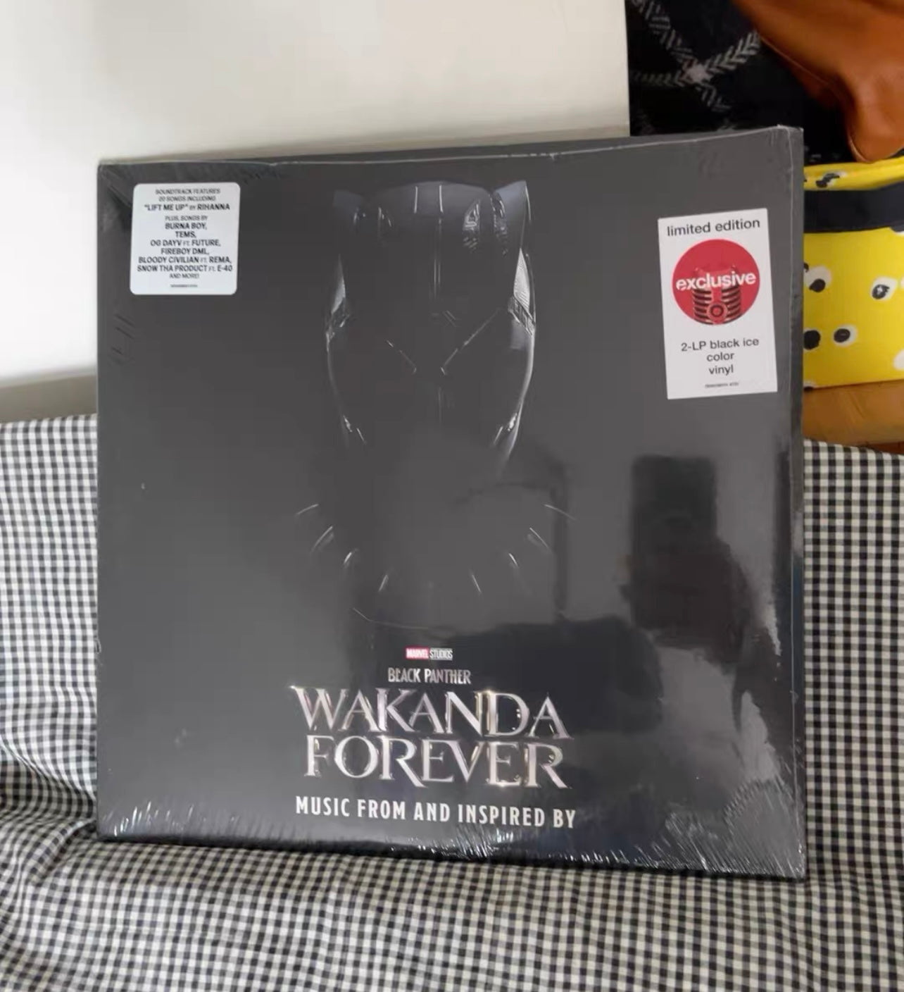Black Panther Wakanda Forever OST 2LP black ice vinyl (sealed)