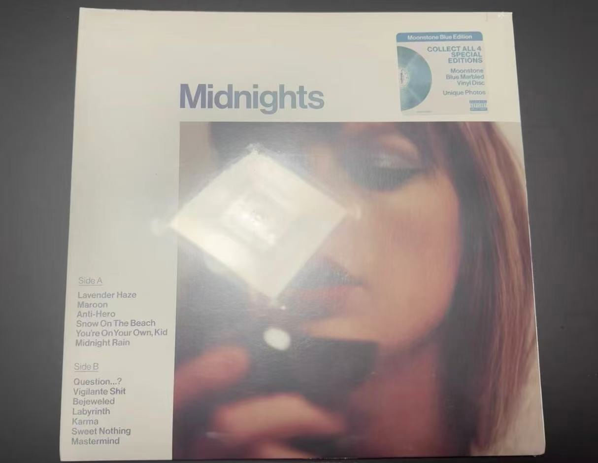Taylor Swift – Midnights (Moonstone Blue Edition) Vinyl LP