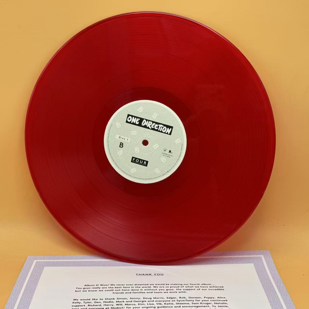 One Direction - FOUR (2xLP, Album, Dlx, Ltd, RE, S/Edition, Red)