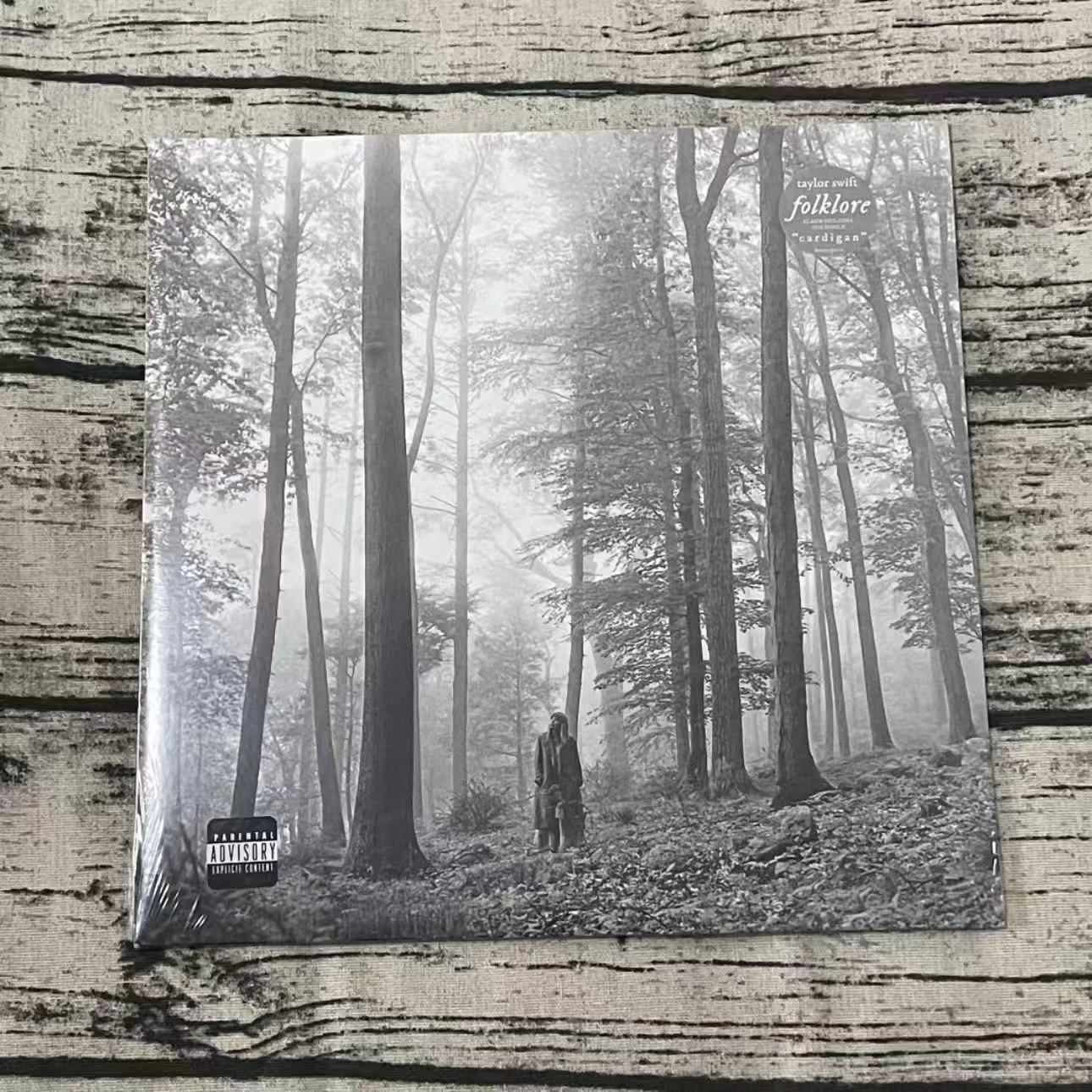 Taylor Swift – Folklore 2LP Vinyl (US Pressing, Translucent Variant)