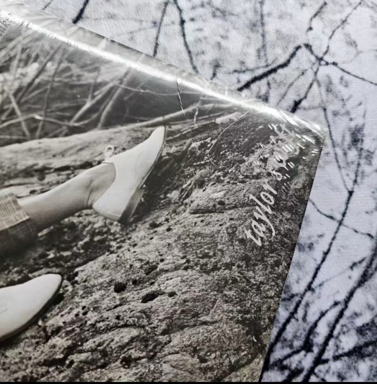 Taylor Swift folklore "Eight Treasures" Vinyl (3rd Cover) EU Grey Variant Sealed Read Desc Rare