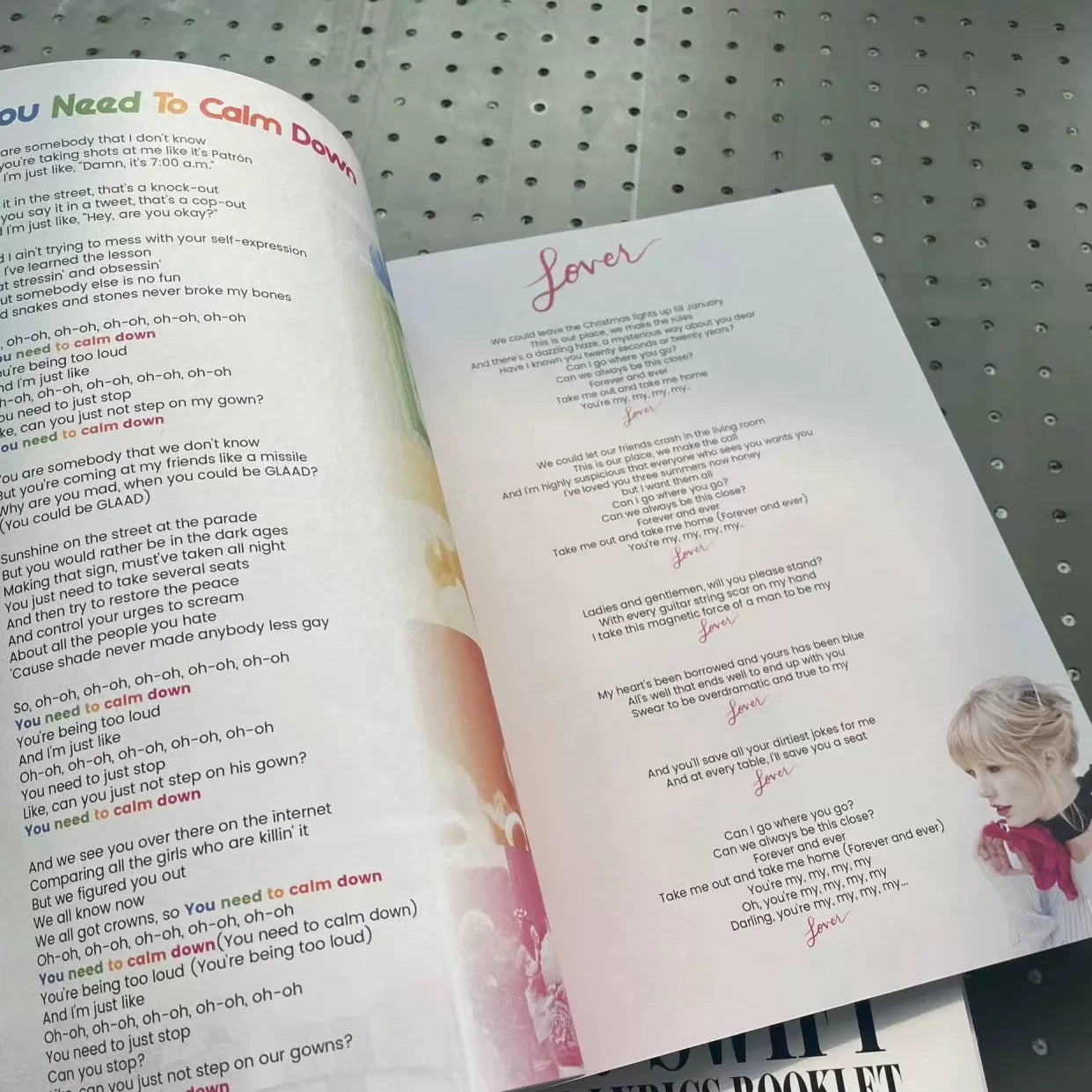 Taylor Swift The Eras Tour Lyrics Booklet – Fan-Made