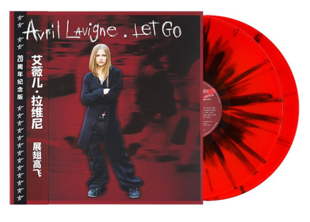 AvrilLavigne-LetGoRedBlackSplatterChina2LP
