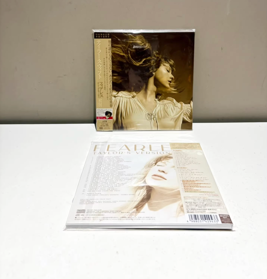 Taylor Swift_Fearless_TaylorsVersion_JapanLimited_2CD_7inchPackage